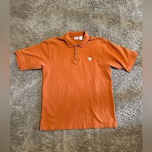 Vintage NCAA Texas Longhorns polo shirt 90s size large